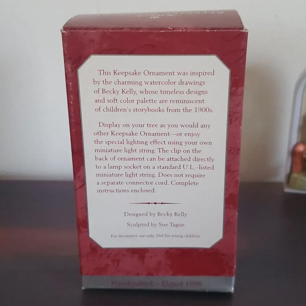 Vintage 1998 Hallmark Spoonful of Stars A Christmas Eve Story Tree Ornament